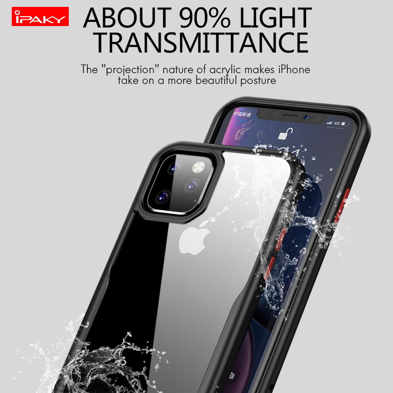Applicable to Apple 11 mobile phone shell new iphone11 6.1 protective cover shatter-resistant 6.5 lanyard transparent soft shell - Image 2